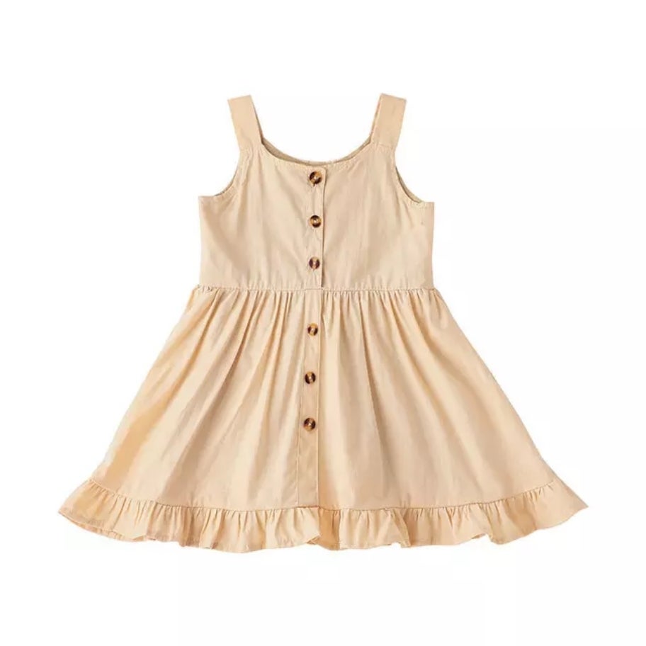 Cotton hot sale ruffle dress